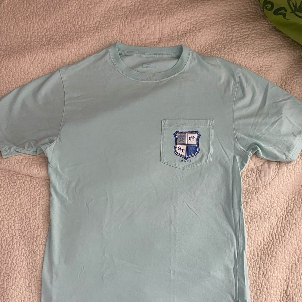 Southern Tide mint green tshirt